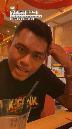 Tidak semua usaha akan terlihat hasilnya sekarang, terkadang butuh waktu proses dan usaha yg gigih jugak #quotes #motivasi #semangat #gigih 