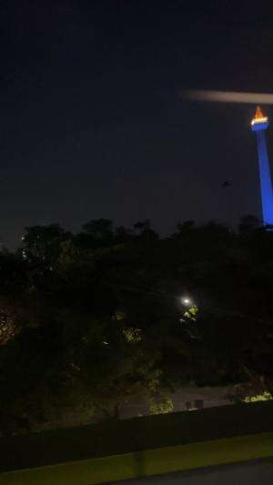 view monas dari kereta #Hobi Kereta #Monas
 