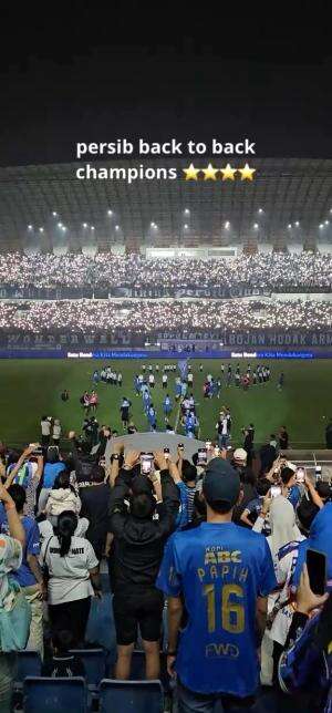 persib back to back champions  ⭐️⭐️⭐️⭐️