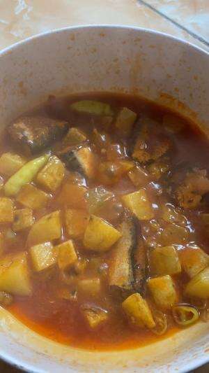 hari ini masak sarden gais