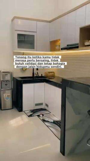 Tenang itu ketika sudah wujudkan dapur impian  #ide buat yg ingin buat kitchen set  #RCTIPlus 