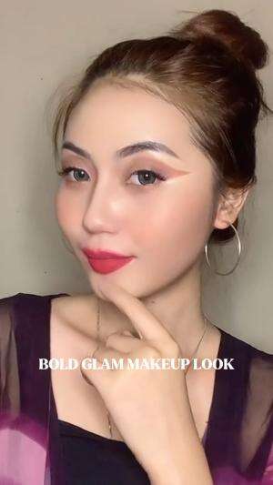 Bold Glam Makeup Look cocok banget untuk ke acara acara pesta !! Nexttt bikin look apalagiii yaaa #makeup #boldglammakeuplook #beauty #chika