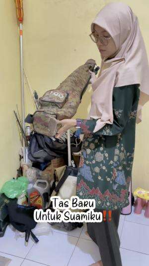 Tas mancing buat suami  #mancing