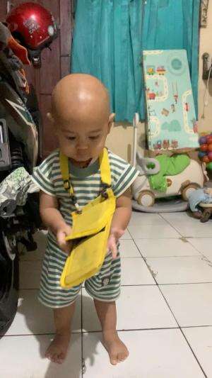 Seneng bgt pake tas 🤭