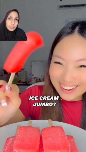 janjinya ice cream ini bisa joget tuing tuing, gak taunya malah keras kayak batu😓😭 