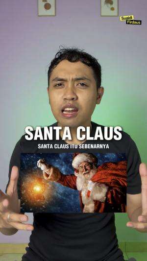 Santa Claus (Sinterklas) apakah nyata atau cuma bohong yang datang saat Natal membawa hadiah?, dan ini sosok asli dibaliknya Santo Nikolas (