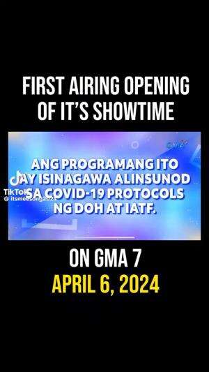 It’s Showtime GMA April 6, 2024 Opening 