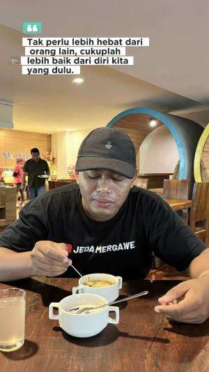 Tak perlu lebih baik dari orang lain,  cukup lah lebih baik dari kemarin hehhee #quotes  #Semangat  #gigih  #sukses #motivasi #jedamergawe  