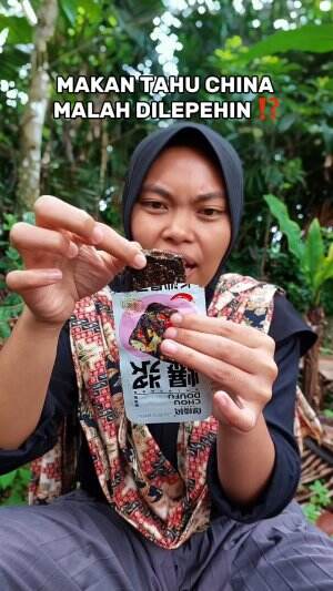 makan tahu china kok dilepehin?
