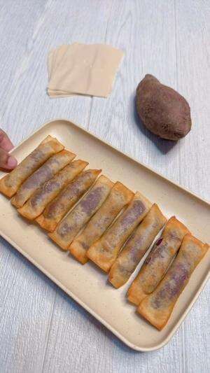 buka puasa cuman modal ubi & kulit lumpia