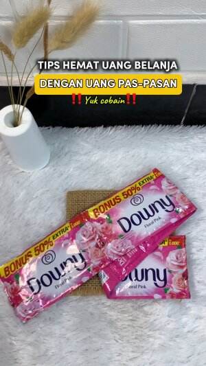 Tips biar wangi mewah sultan seharian dengan uang belanja pas-pasan 🥰 #downy #pewangi #cucibaju #pewangipakaian #rcti #video