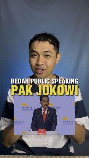 Bedah Public Speaking Pak Jokowi Pidato Wi Wok De Tok Not Onli Tok De Tok  #jokowi  #edukasi 