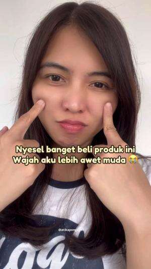 Masker Retinol andalan aku by @EGG Essense yg dpt membantu kulit jd halus , lembab dan Glowing 