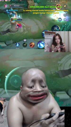 Bang pascol mukanya di penuhi dengan lipstick  #mobilelegends  #MobileLegendBangBang 