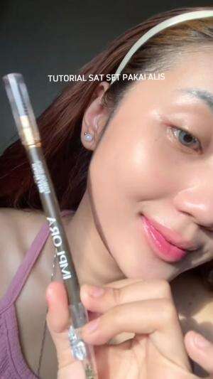 CARA BIKIN ALIS TERGAMPANGGG, TONTON VIDEO NYA SAMPAI HABIS YA !! #tutorialalissatset #tutorialalis #makeup #beauty #chikaaprlaa