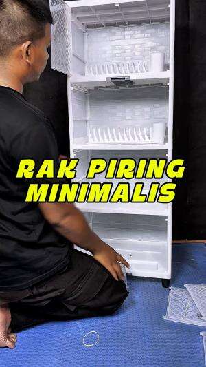 Rekomendasi rak piring tutup anti debu 4 susun dari plastik. 

#rakpiring #rakserbaguna #rakpiringplastik #rakpiringtutup #rakpiringserbagun