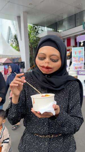 hampir meninggoy gara-gara makan chiki rasa asap knalpot 