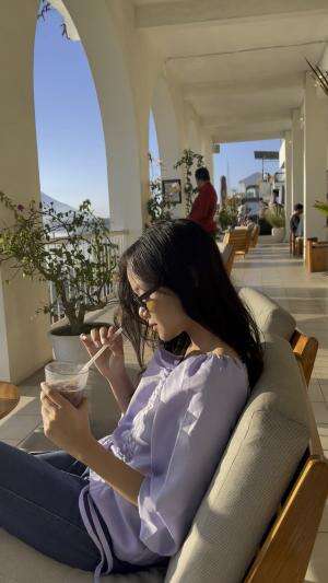 menikamati sunrise di bali?️