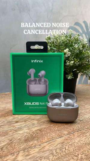 TWS dengan balanced noise cancellation. Up to 35 jam playback dengan casenya! #SmartTanpaLimit
