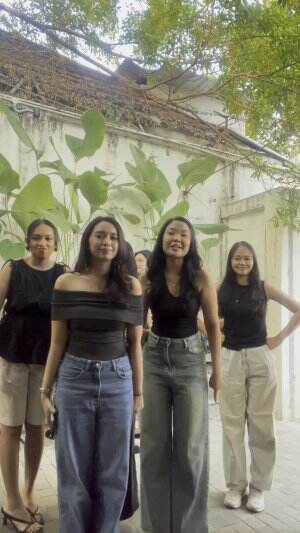 outfit check with my girls berujung mihu mihu