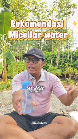 Iki lurr tak kasih rekomendasi pembersih muka sek cocok banget kangge awakmu #rekomendasi #miccelarwater #wardah #affiliate #jedamergawe  #f