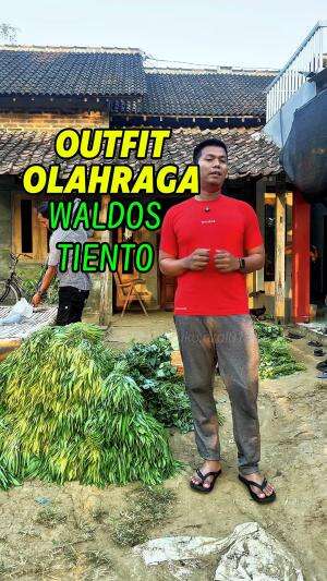 setelan baju olahraga WALDOS dan celana training TIENTO yang bisa digunakan untuk segala macam aktivitas. 

#bajuwaldos #celanatrainingtient