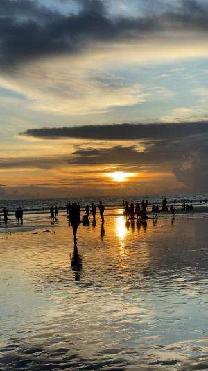 Sunset di Bali #sunset  #bali  #beach