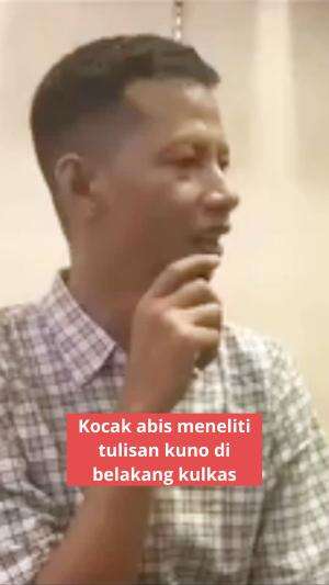 Kocak abis meneliti tulisan kuno di belakang kulkas    #kocak  #ngakak  #videolucu  #gokil  #lucu  #lawak  #ketawa  #videohumor  #lucubanget