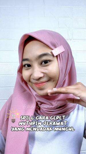 Spill cara cepet nutupin jerawat #skincare #jerawat #tipscantik  #everpure 