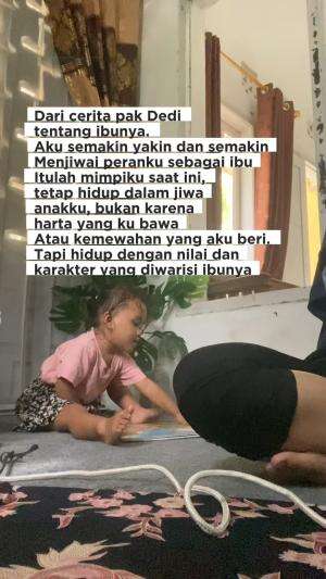 Walaupun jadi ibu melelahkan, tapi ini merupakan anugerah terindah  #dedimulyadi  #bapakaing #pakdedimulyadi