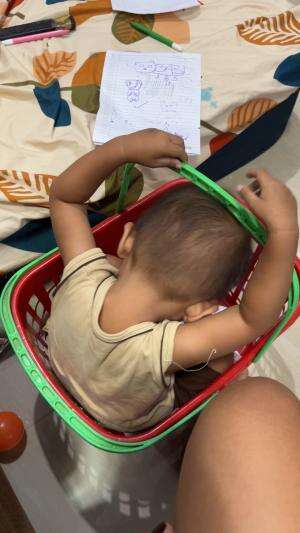 Ada2 aja kalo main ini bocil 