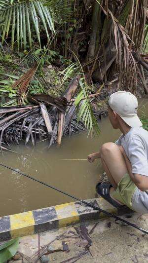 Jarang ketemu lokasi yang banyak ikannya