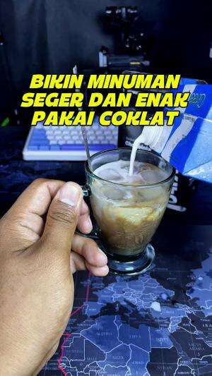 Bikin minimum yang menyegarkan pakai coklat premium dari nomukita dan susu uht. 

#nomukita #minumandingin #minumancoklat #minumkopi #minuma