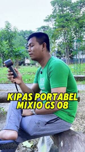 Mau kemanapun tetap adem, kalau pakai kipas portabel MIXIO GS 08.

#Mixiogs08 #kipasportable #kipasmini #kipasmixio #kipassuperkencang