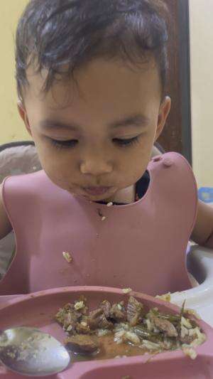 Makan gule kambing  #NooraKhadijahAlKhered  #masyaallahtabarakallah 