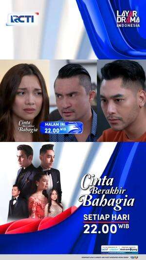 Saksikan Cinta Berakhir Bahagia malam ini pukul 22.00 WIB hanya di RCTI #cintaberakhirbahagia #layardramateroke #dramaseriesterbaik