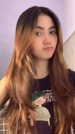 Temenin aku retouch rambut yukkk #retouchrambut #beauty #chikaaprlaa