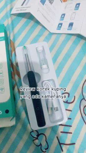 korek kuping ada kameranya  #reviewproduk  #review  