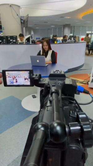 cuplikan keseharian menjadi reporter