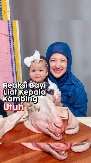 Ngajarin anak buat suka sama kepaka kambing xixixi  #markitry 