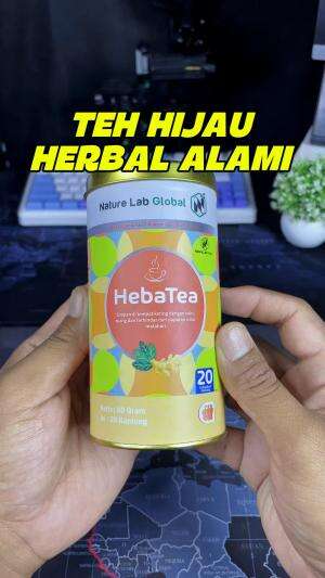 Ngeteh tetap sehat? Ia teh hijau herbal hebatea Max karena sudah ada kandungan alami jahe dan daun kelor yang bagus untuk kesehatan tubuh. 
