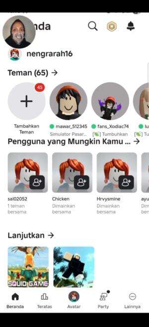 GANTI AVATAR ROBLOX KUY