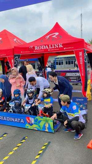 Suporter nya heboh, menghasilkan rider yang semangat😍✨