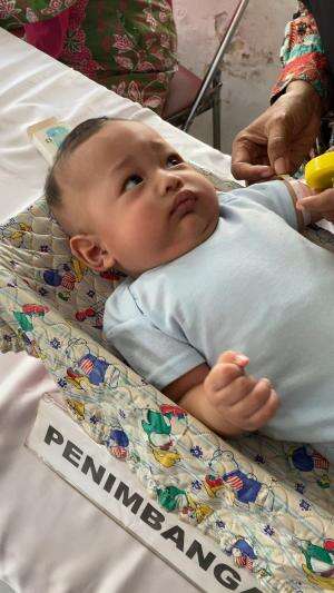 pov : awal-awal trimester bulan pertama aku join posyandu.maaf ya bu kader aku jutekkin wkwkwk.