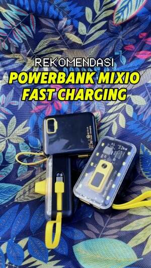 Rekomendasi 3 powerbank terbaru dari MIXIO MP 09, MP 02 dan MP 04L yang sudah fast charging. 

#mixio #powerbankmixio #powerbankfastcharging