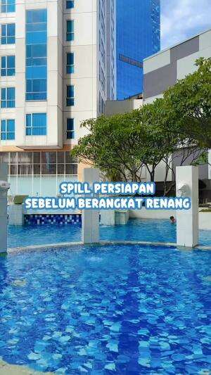 Persiapan sebelum berangkat renang😍😍 #prepare #swimming