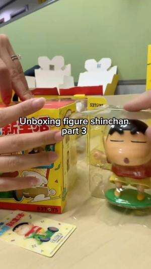 Unboxing Figure Shinchan Part 1 #unboxing #unboxingtime #asmr #figure #minifigure #sonyangel #phone #phoneaccesories #fyp #fypシ #fypシ゚viral 
