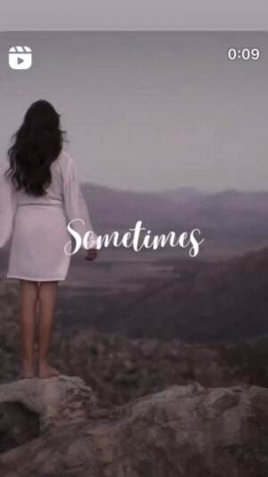 Sometimes 