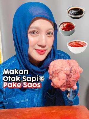 Hari ini kita bakalan makan… otak pake cocolan #markitry 