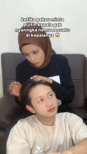 GAK NYANGKA NEMU INI DI KEPALA SUAMI 